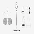 Basics Basics BLDC Cordless Vacuum Cleaner Spin Mop Kit Stand Perfect Care V1725326