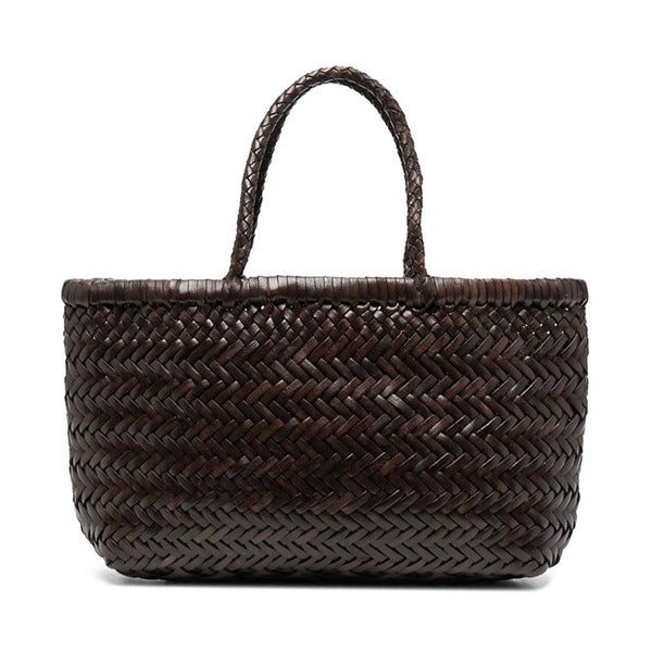 Dragon Dispersion Mini Flat Brown Women's Tote Bag 8809 DARK BROWN