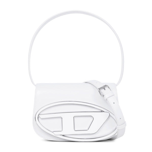 26SS Diesel 1DR Iconic White Women's Shoulder Bag X08396 PR818 T1003
