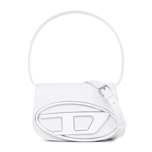 26SS Diesel 1DR Iconic White Women's Shoulder Bag X08396 PR818 T1003