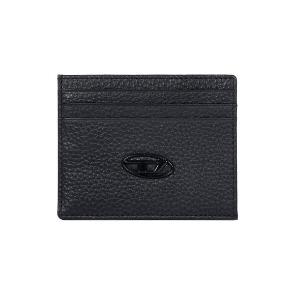 26SS Diesel Johnny Black Men's Card Wallet X09018 P0685 T8013