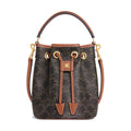 Celine Clara tan women's bucket bag 116882FQM 04LU