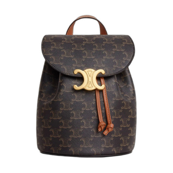 Celine brown female backpack 118702CAS 04LU