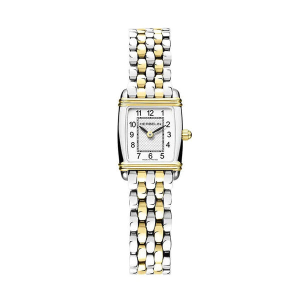 Micheline Blanc 17438BT22 Art Deco Two-Tone Women's Metal Watch