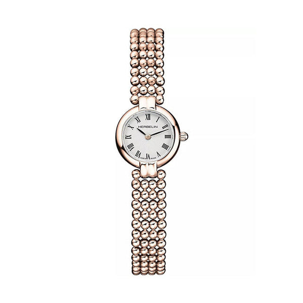 Michelle Blanche 17433BPR08 Round Women's Metal Watch
