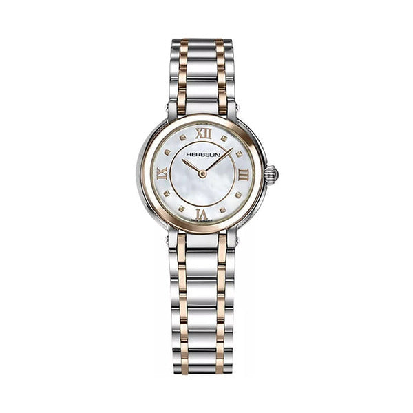 Michelle Blanche 17430BTR59 Round Women's Metal Watch