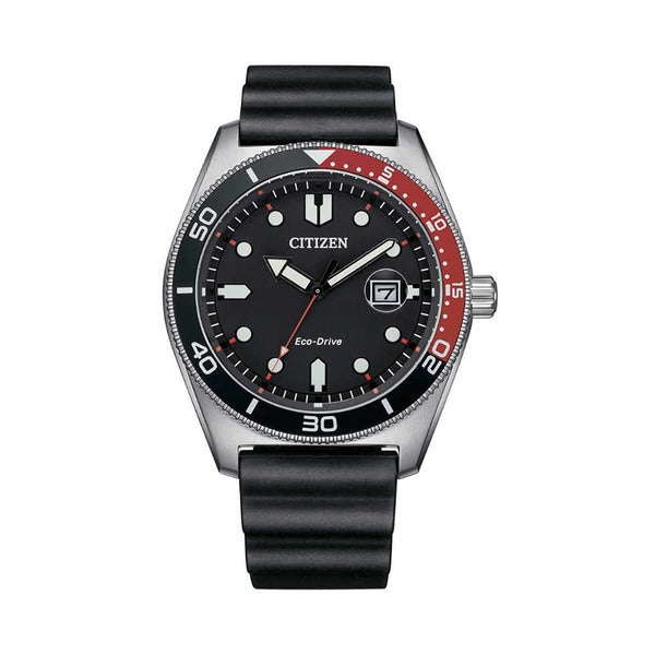 Cityzone AW1769-10E EcoDrive Pepsi Sports Casual Men's PU Watch