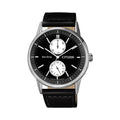 Citysonian BU3020-15E EcoDrive Metropolis Men's Leather Watch