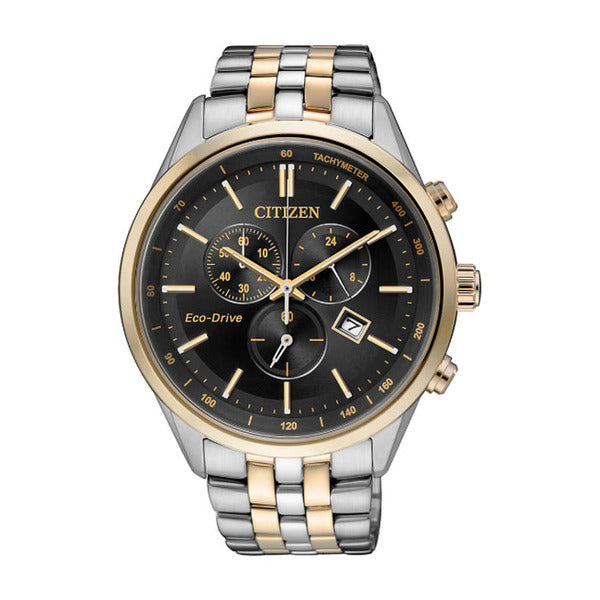 Citizen AT2144-54E Eco-Drive Chronograph Men's Metal Watch