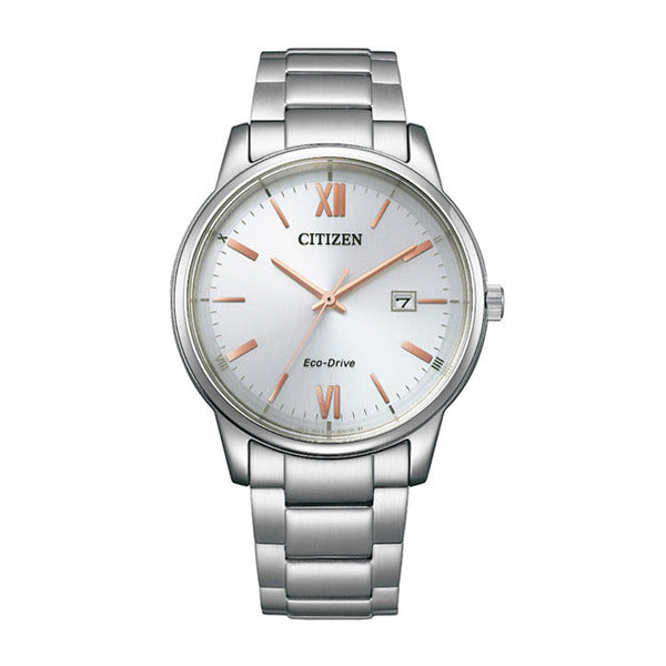 Citysonian BM6978-77A Eco Drive Silver Dial Men's Metal Watch