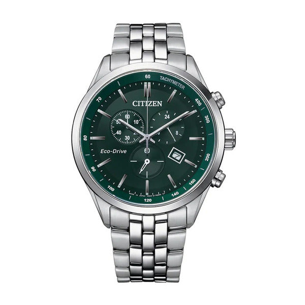 Citizen AT2149-85X Eco-Drive Chronograph Men's Metal Watch
