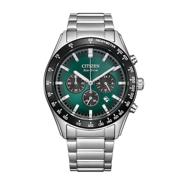 Citysonian CA4674-58X Eco-Drive Chronograph Men's Metal Watch