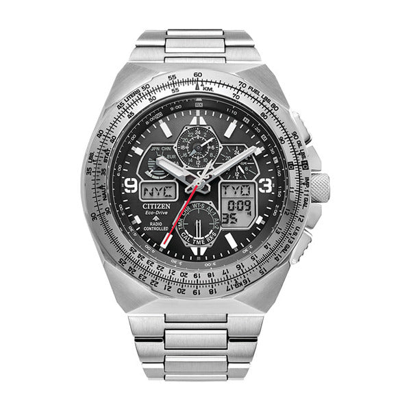 Cityson JY8120-58E ProMaster Skyhawke AT Men's Metal Watch