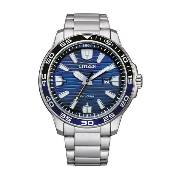 City Citizen AW1525-81L EcoDrive Sports Men's Metal Watch