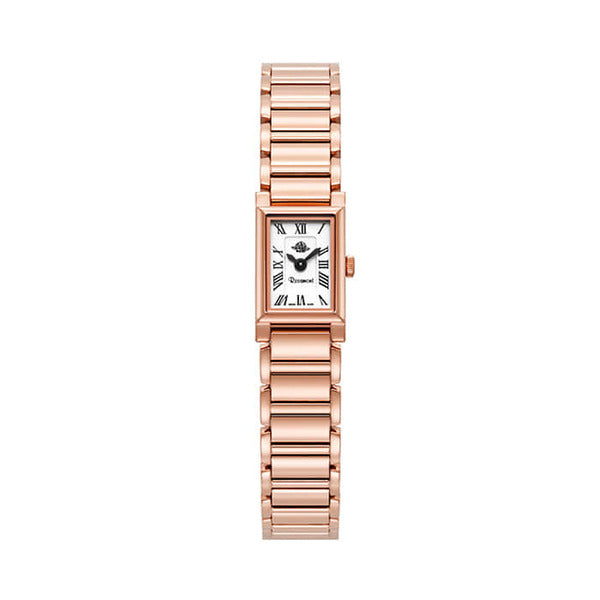 Rosemont RS65-05MT Antique Touch Rose Square Women's Metal Watch