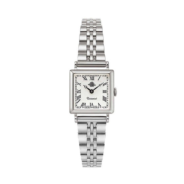 Rosemont NS-011SVR-MT6 nostalgia square women's metal wristwatch