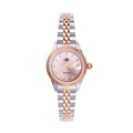 Rosemont RS76-04MT Antique Touch Rose Round Combì Women's Metal Watch