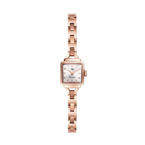 Rosemont RS74-05 Hybrid Tea Rose Square Women's Metal Watch