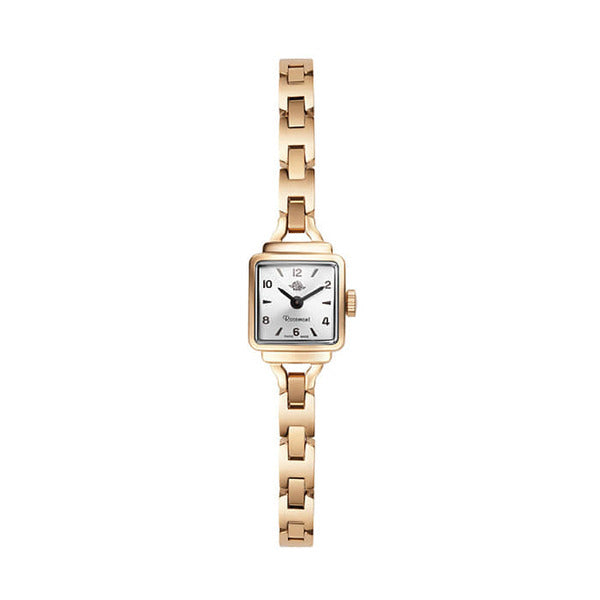 Rosemont RS74-01 Hybrid Tea Rose Square Women's Metal Watch