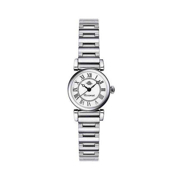Rosemong RS73-03MT Antique Touch Rose Round Women's Metal Wrist Watch