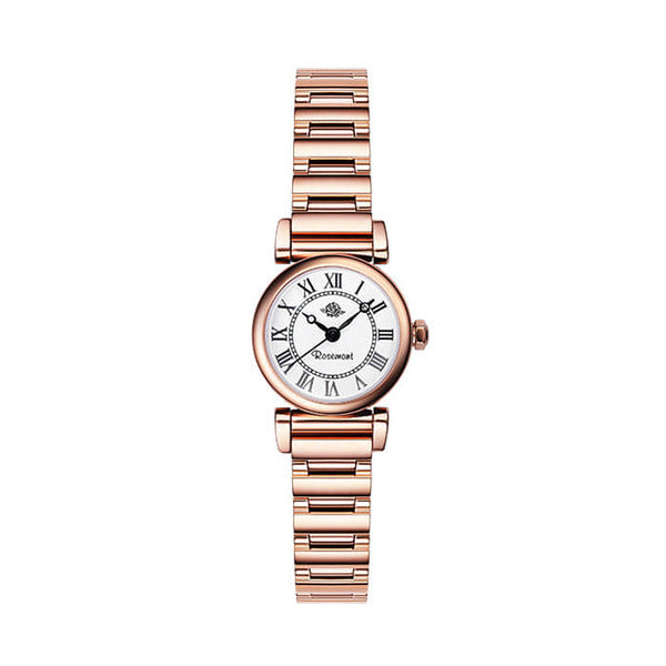 Rosemont RS73-05MT Antique Touch Rose Round Women's Metal Watch
