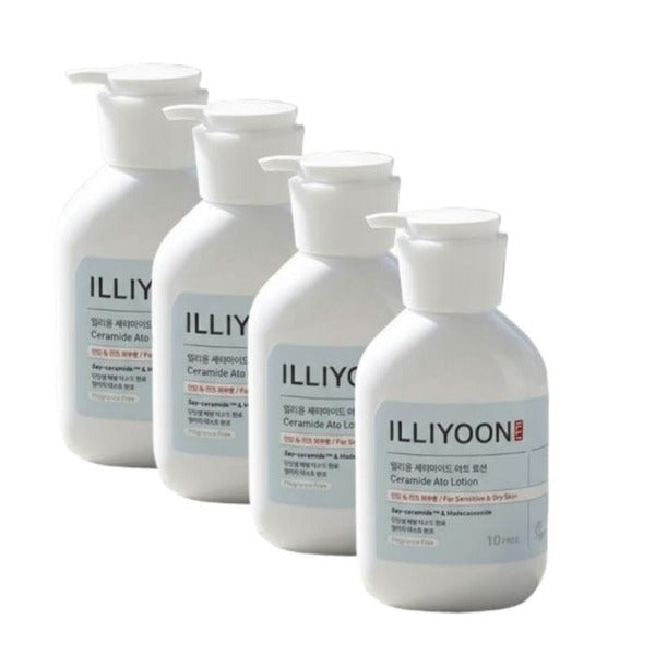 KatyAlphashopping Illyoon Body Lotion Ceramide Ato Cream 350ml x 4