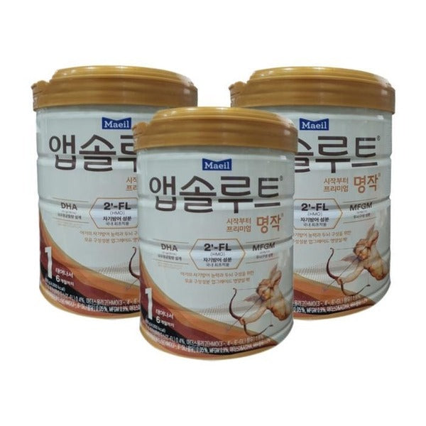 KTR Alpha Shopping Maeil Dairy Absolute Masterpiece 2FL Stage 1 800g x 3