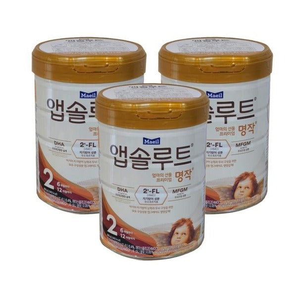 KTR Alpha Shopping Maeil Dairy Absolutely Masterpiece 2FL 2 Stage 800g x 3