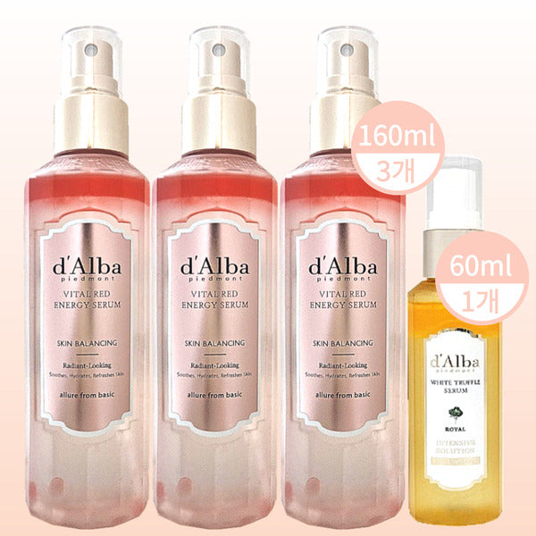 Dalva Mist Serum Vital Red Energy 160ml x3 + 60ml x1