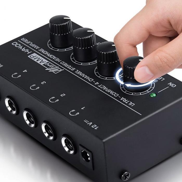 SustainableComs 4-channel stereo headphone amp audio distribution headset (11011299)