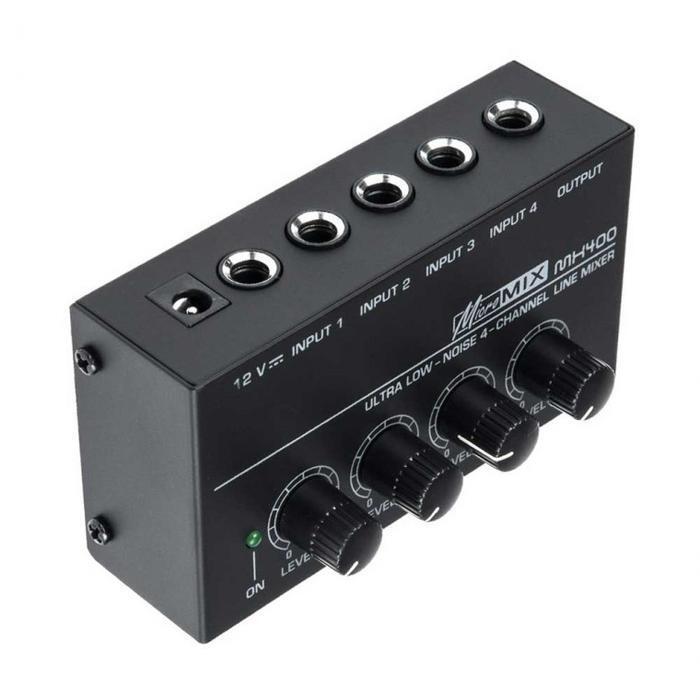 Coms 4-channel professional sound keyboard mixer 16dBu audio distribution (11199989)