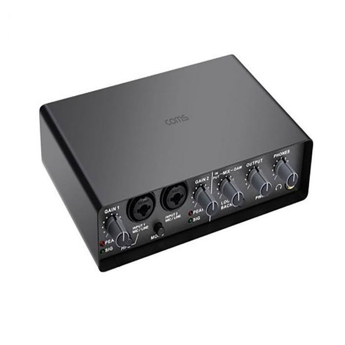 Self-Sustaining Commerce Coms 2-channel Audio Interface 3D Stereophonic Recording Left-Right Sound S