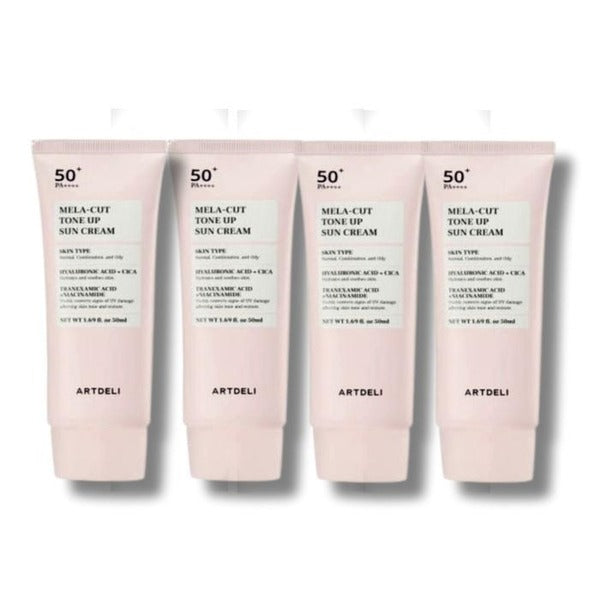 KATYALPHA SHOPPING Beauty Nation Art Deli MELACUT Sun Cream Tone Up 50ml x 4