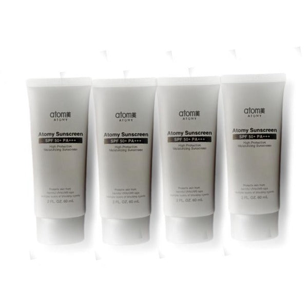 KatieAlphaShop [BeautyNation] ATMI Sun Cream White 60ml 4-piece set