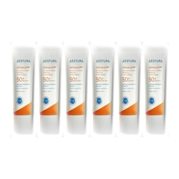 KatyAlphashopping BeautyNara Derm UV365 Barrier Hydrating Sunscreen 40ml 6-pack