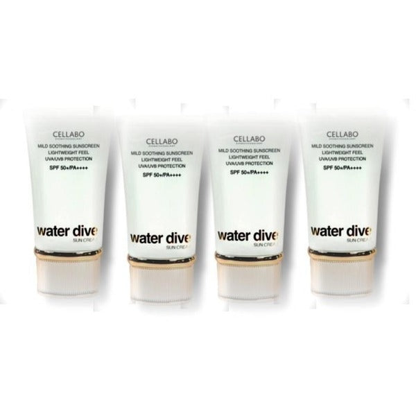 KATYALPHASHOPPING BeautyNara SELABO Water Dive Skincare Sunscreen 60ml x 4