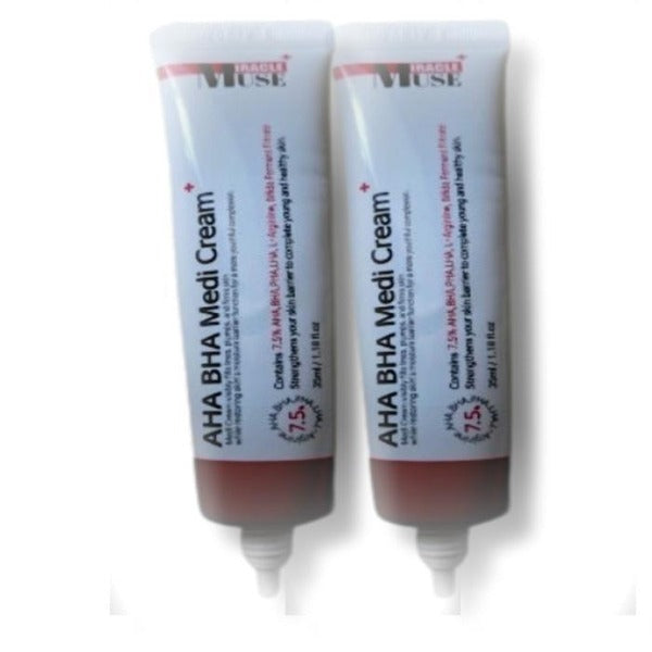 KTAlphaShopping BeautyNara MiracleMuse AHA BHA Medi Cream 35ml 2-piece set
