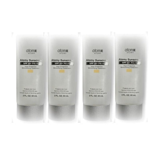 KatieAlphaShop [BeautyNara] Atemi Sun Cream Beige 60ml x 4