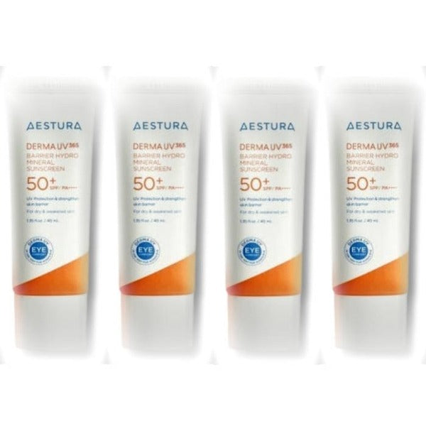 KatyAlphaShopping [BeautyNation] Dermaby UV365 Barrier Moisturizing Suncream 40ml x 4