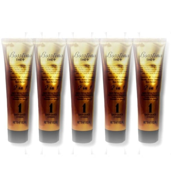 KATYALPHA Shopping BossTina Double Plus Hair Dye Black 110ml x5