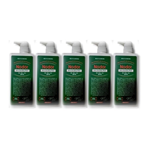 KATYALPHASHOPPING BeautyNara Nodur All-in-one Body Wash 460ml 5 pieces