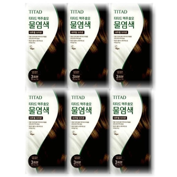 KatyAlphaShopping BeautyNara TitaD Beer Yeast Natural Brown 30g x6
