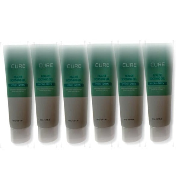 KatyAlphaShop [BeautyNation] Kim Jung Moon Aloe Vera Cure Real Aloe Serum Gel 150ml x 6