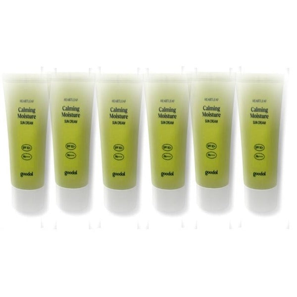 KatyAlphashop [Beauty Nation] Guadal Clear Seamoss Soothing Moisturizing Sun Cream 50ml x 6