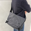 Domestic Official Store Kangol Bag Kangol Icon Trapeze Crossbody 3377 Charcoal Slingshot