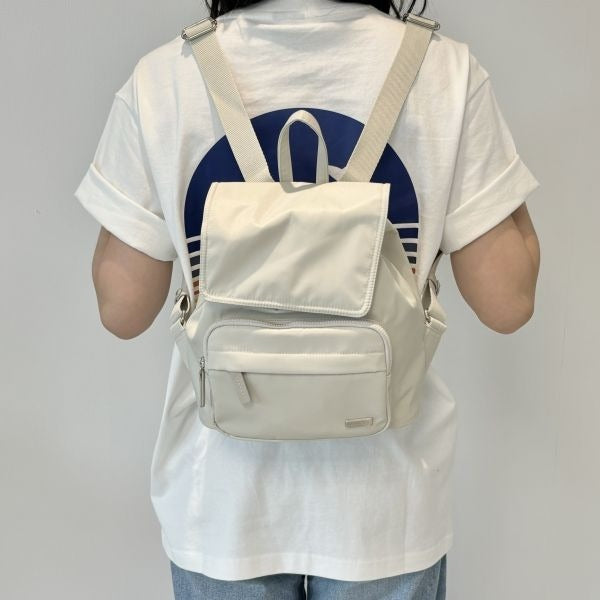 Kangol bag Day Retrocore backpack 1462 Ivory schoolbag