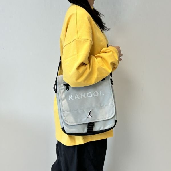 Kangol bag Iron Light Crossbody 3320 Gray Slingshot