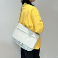 Kangol Essential Retrocore Messenger Bag 2085 Light Gray Crossbody Slingback