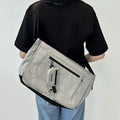 Kangol bag Iron Light Messenger Bag 2086 Gray Crossbody Slingback