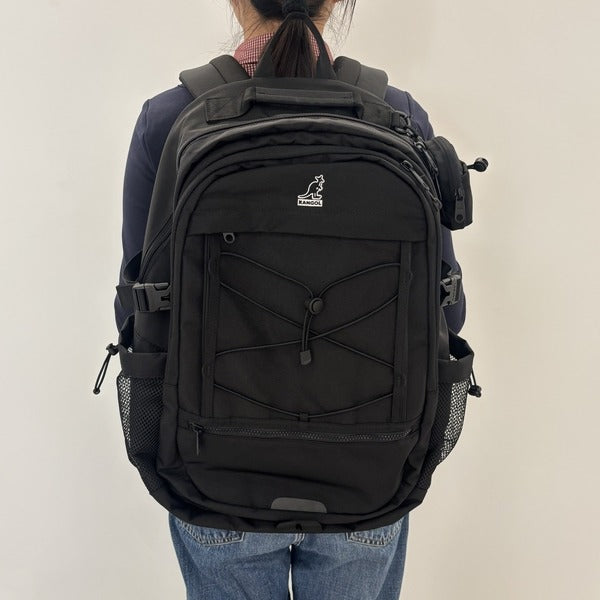 Domestic Official Store Kangol backpack 1489 black schoolbag
